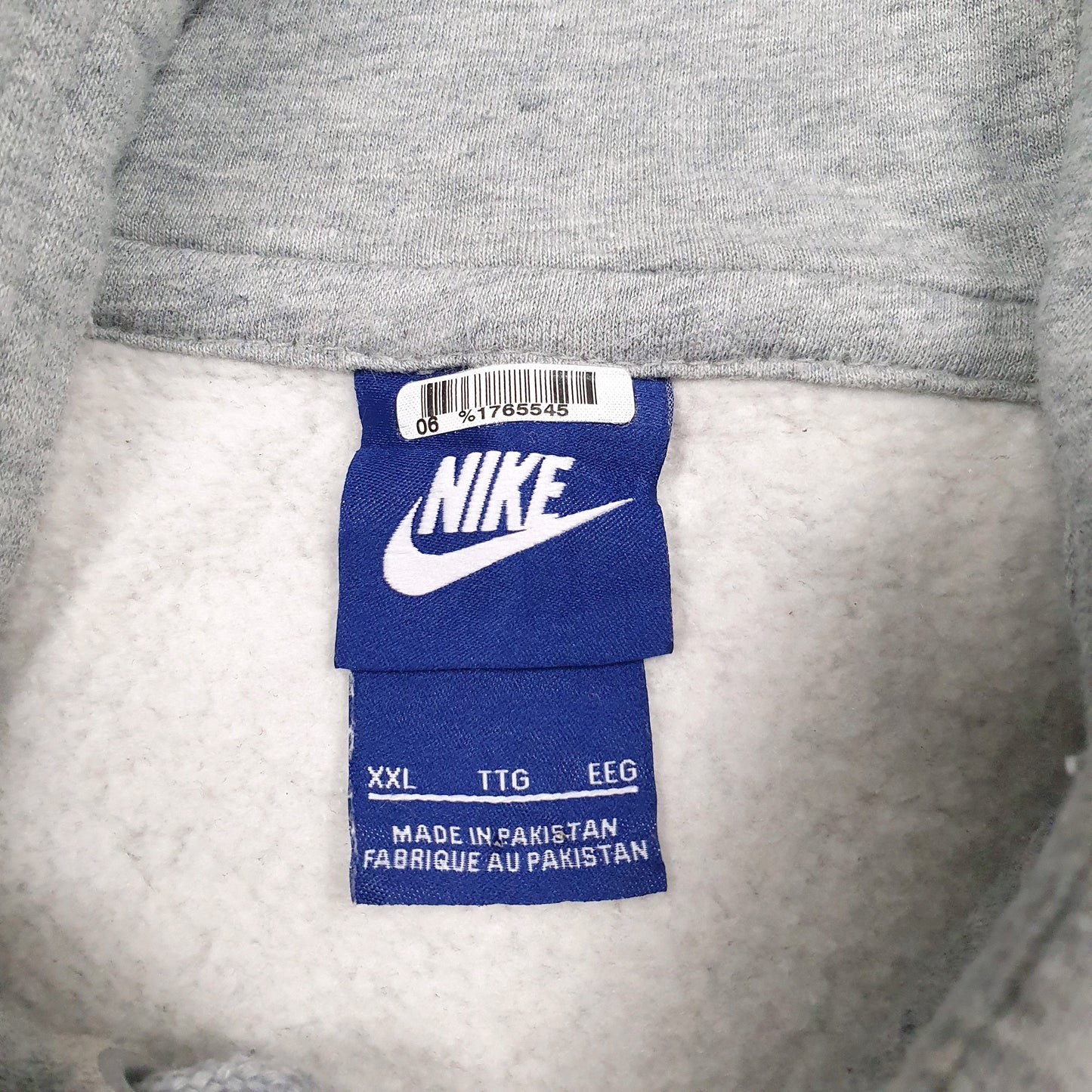 Mens Grey Nike  Hoodie Jumper