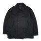 Mens Black Nautica Double Breated Pea  Coat