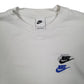 Mens White Nike Goddess of Victory Crewneck Jumper