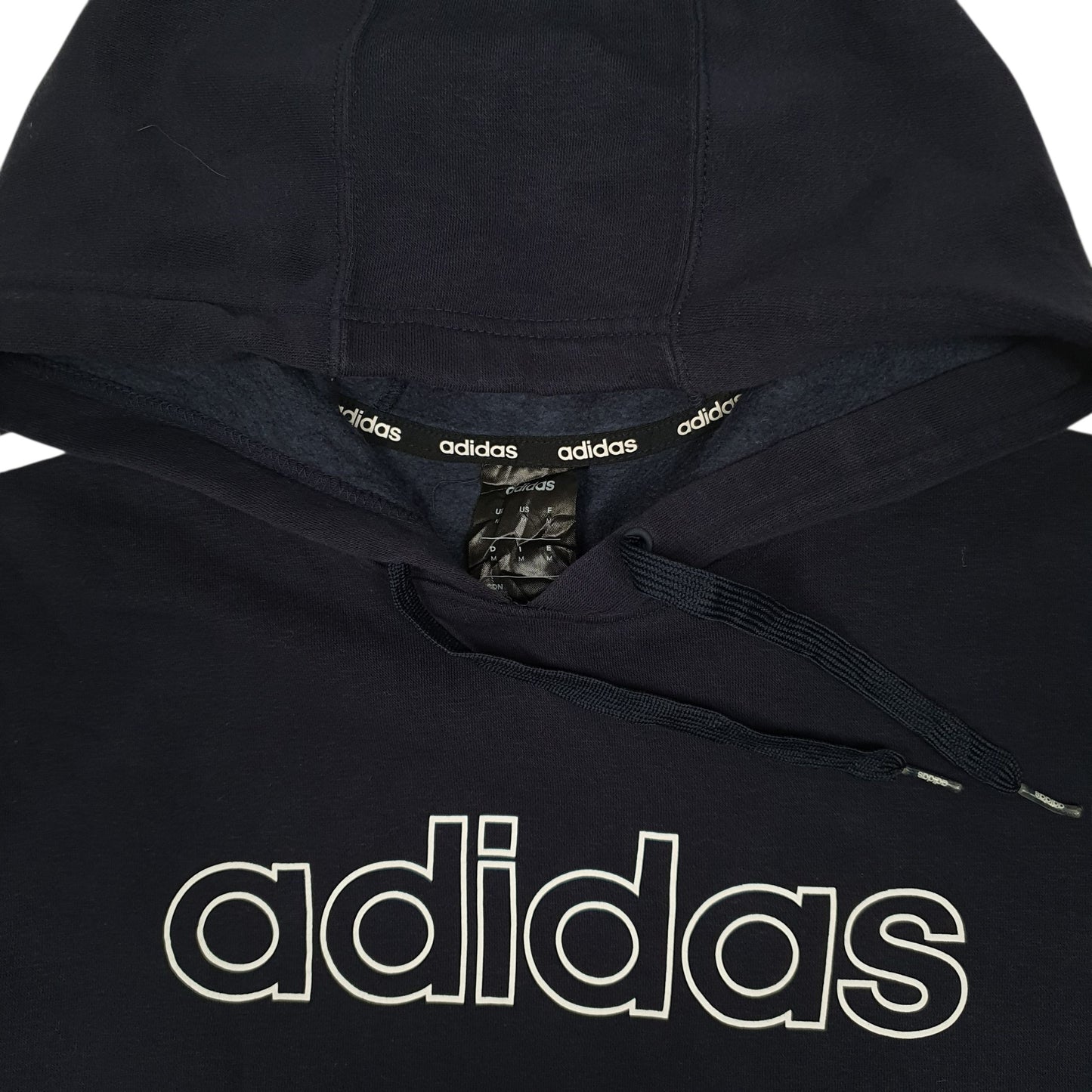 Mens Navy Adidas  Hoodie Jumper