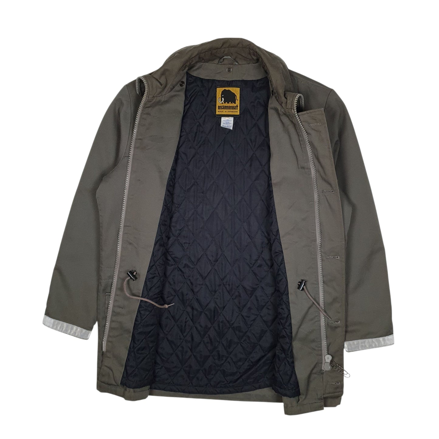 Mens Grey Mammut Vintage 90s Field Hunting  Coat