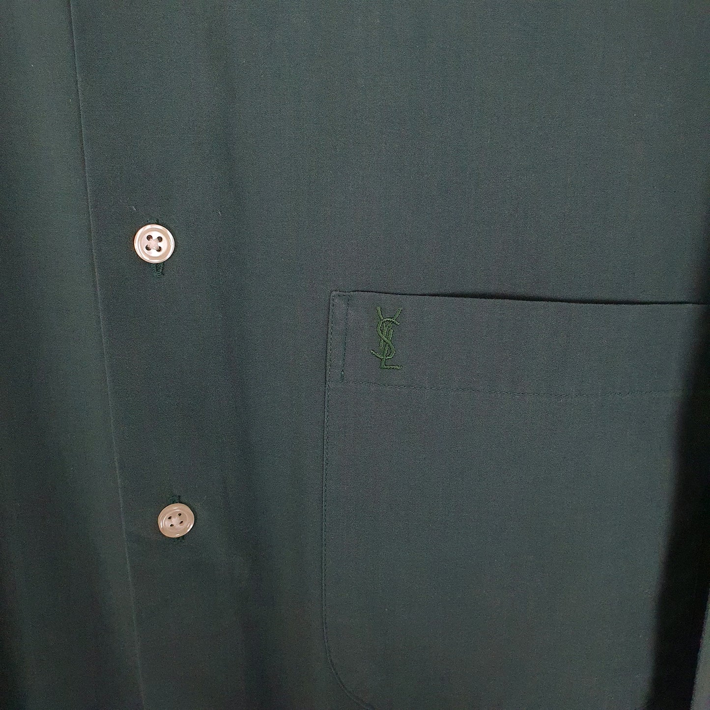 Mens Green Yves Saint Laurent   Shirt