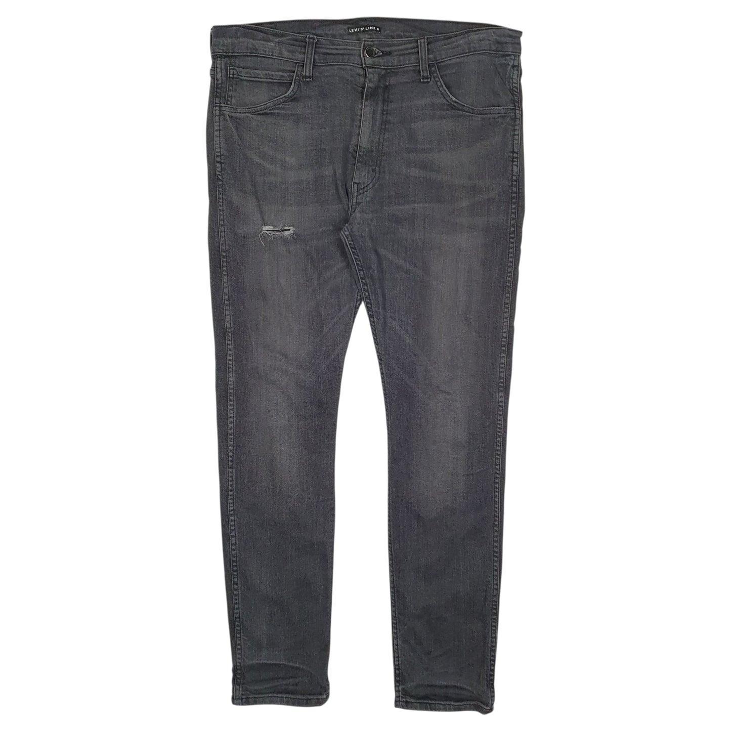 Mens Grey Levis  Line 8 JeansW36 L32