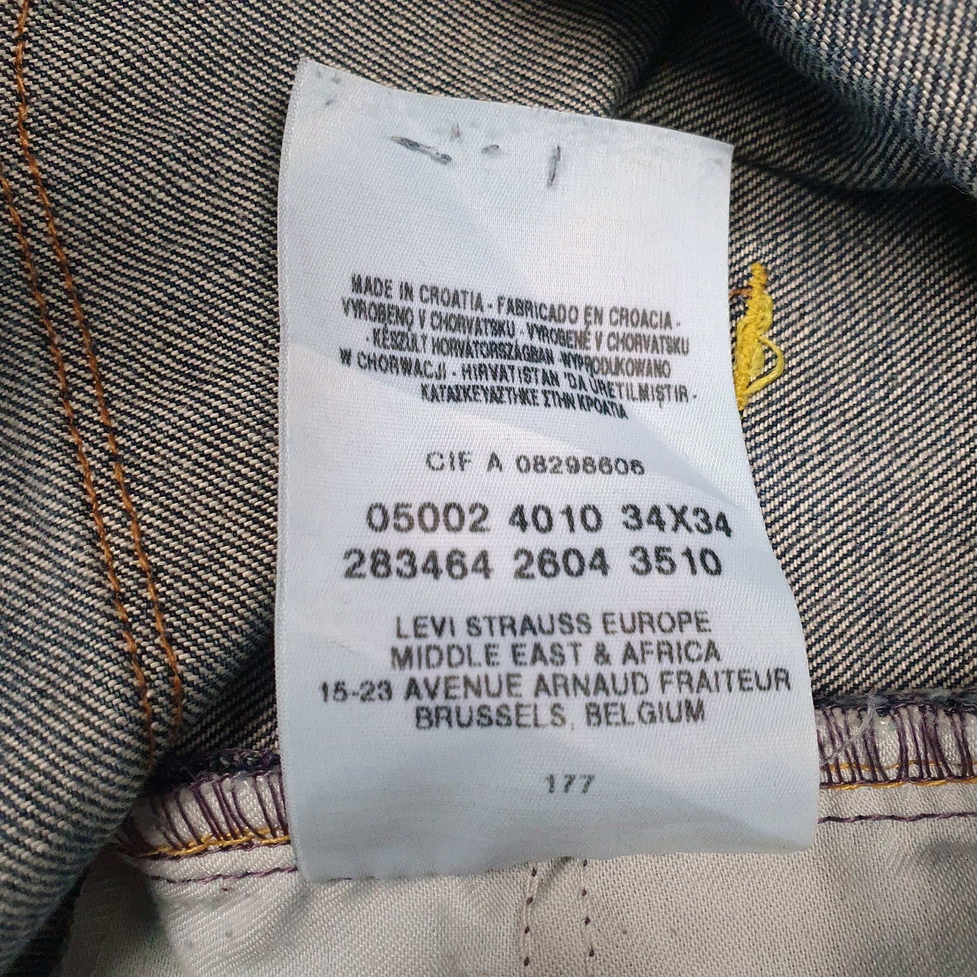 Mens Blue Levis   Jeans