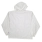 Mens White Champion Pullover Quarter Zip Coat