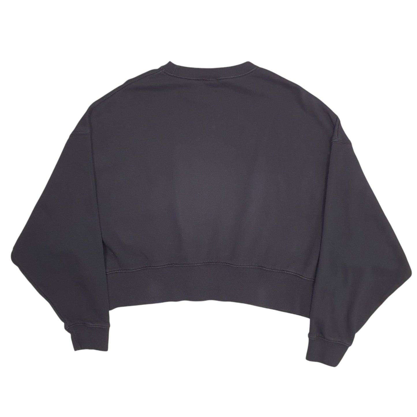 Womens Black Nike Baggy Crewneck Jumper