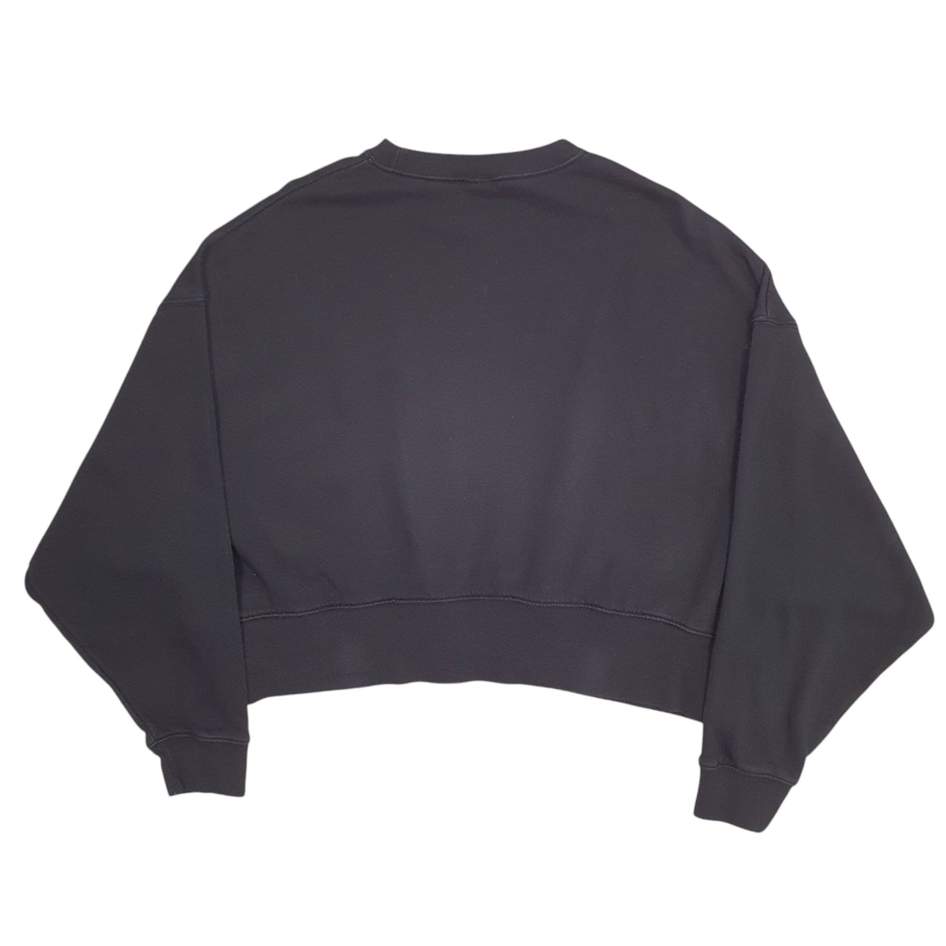 Womens Black Nike Baggy Crewneck Jumper