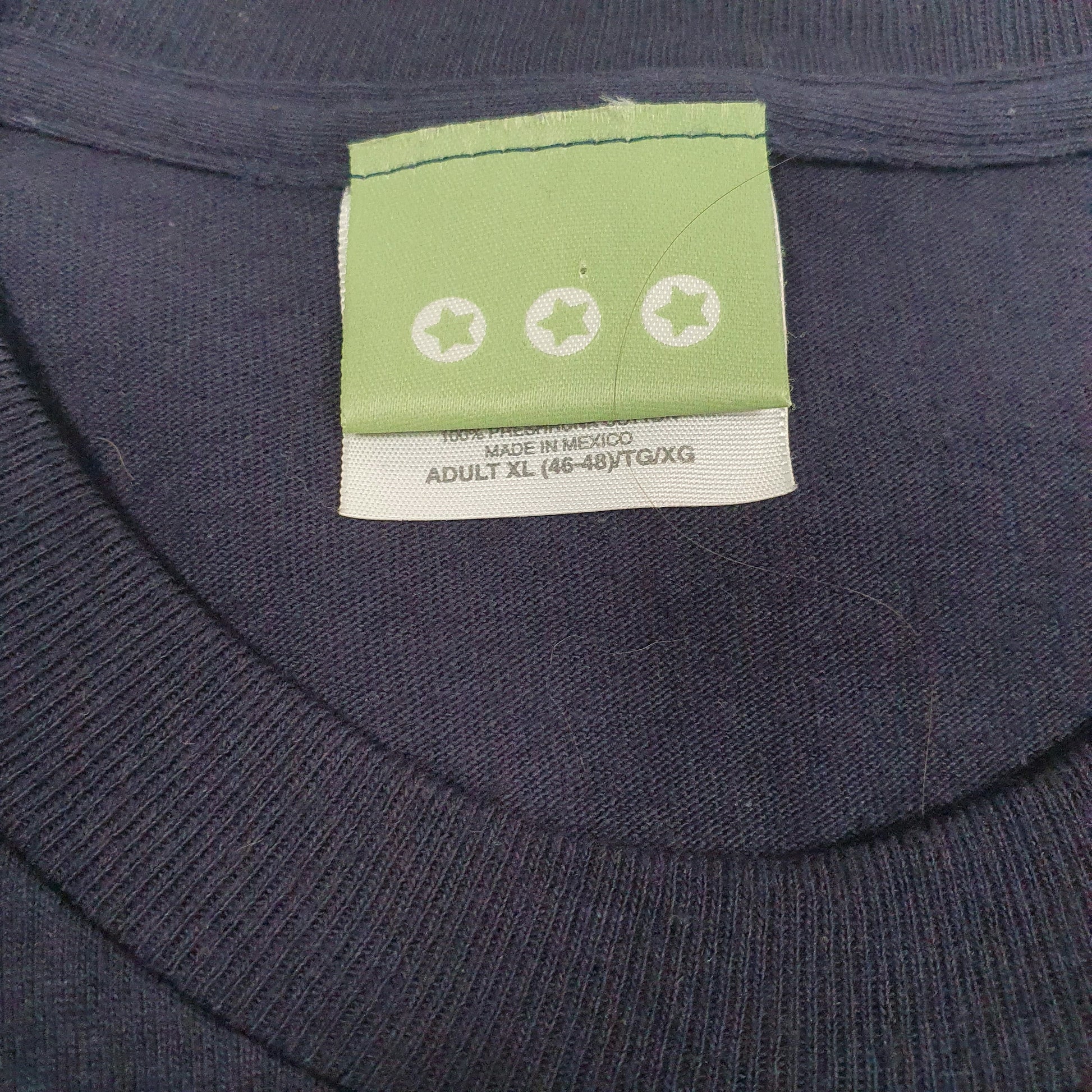 Mens Navy Unbranded Worlds Greatest Grandpa  T Shirt