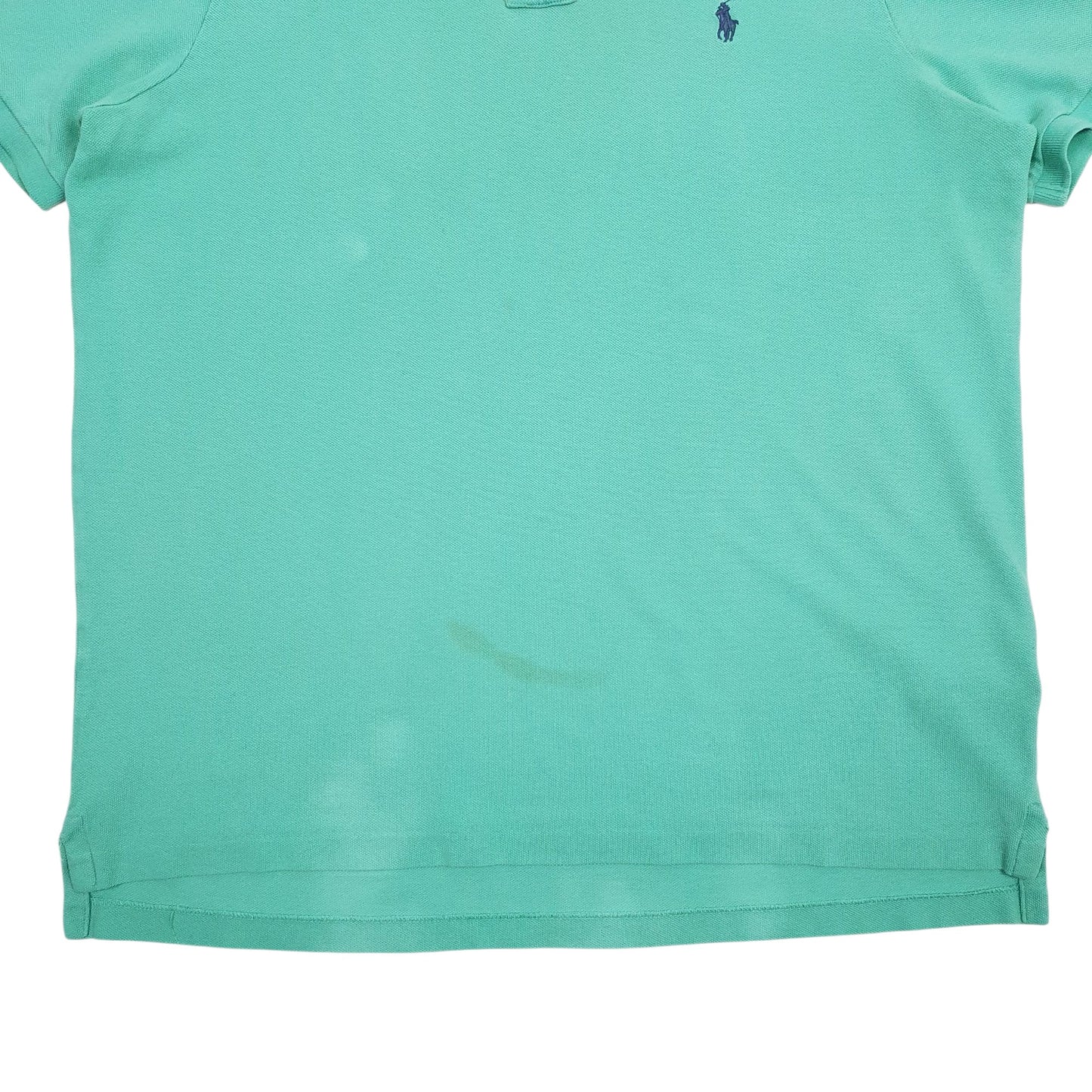 Mens Green Polo Ralph Lauren Classic Fit  Polo Shirt