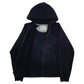 Womens Black Champion  Full Zip Jumper