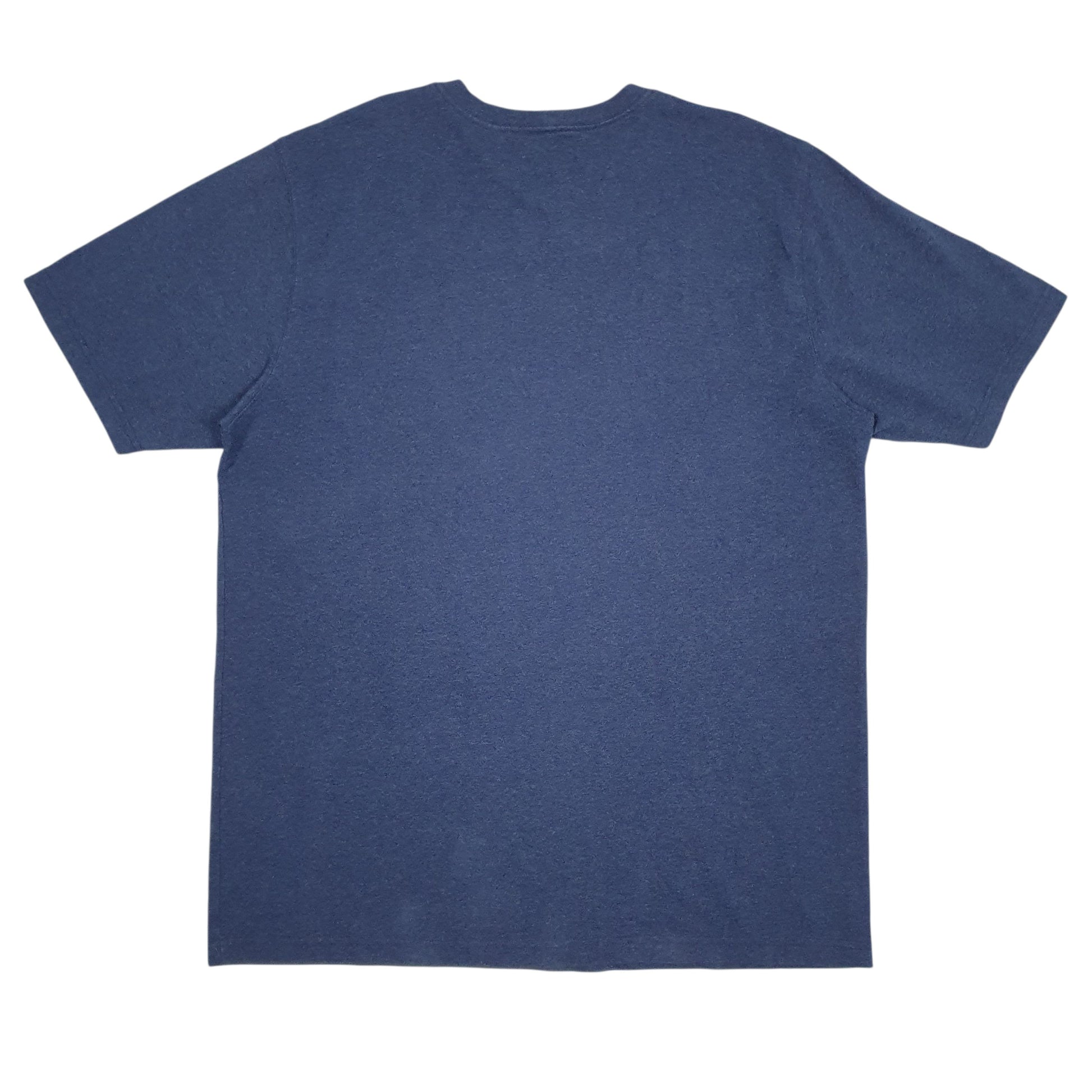 Mens Blue Carhartt   T Shirt