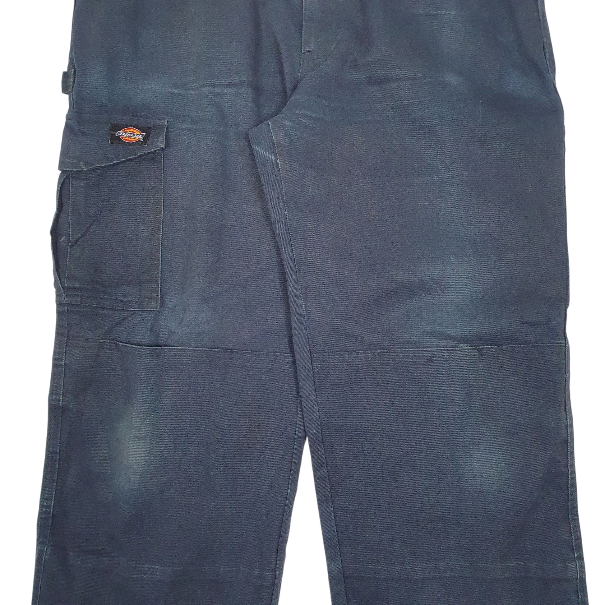 Mens Navy Dickies Workwear  Trousers