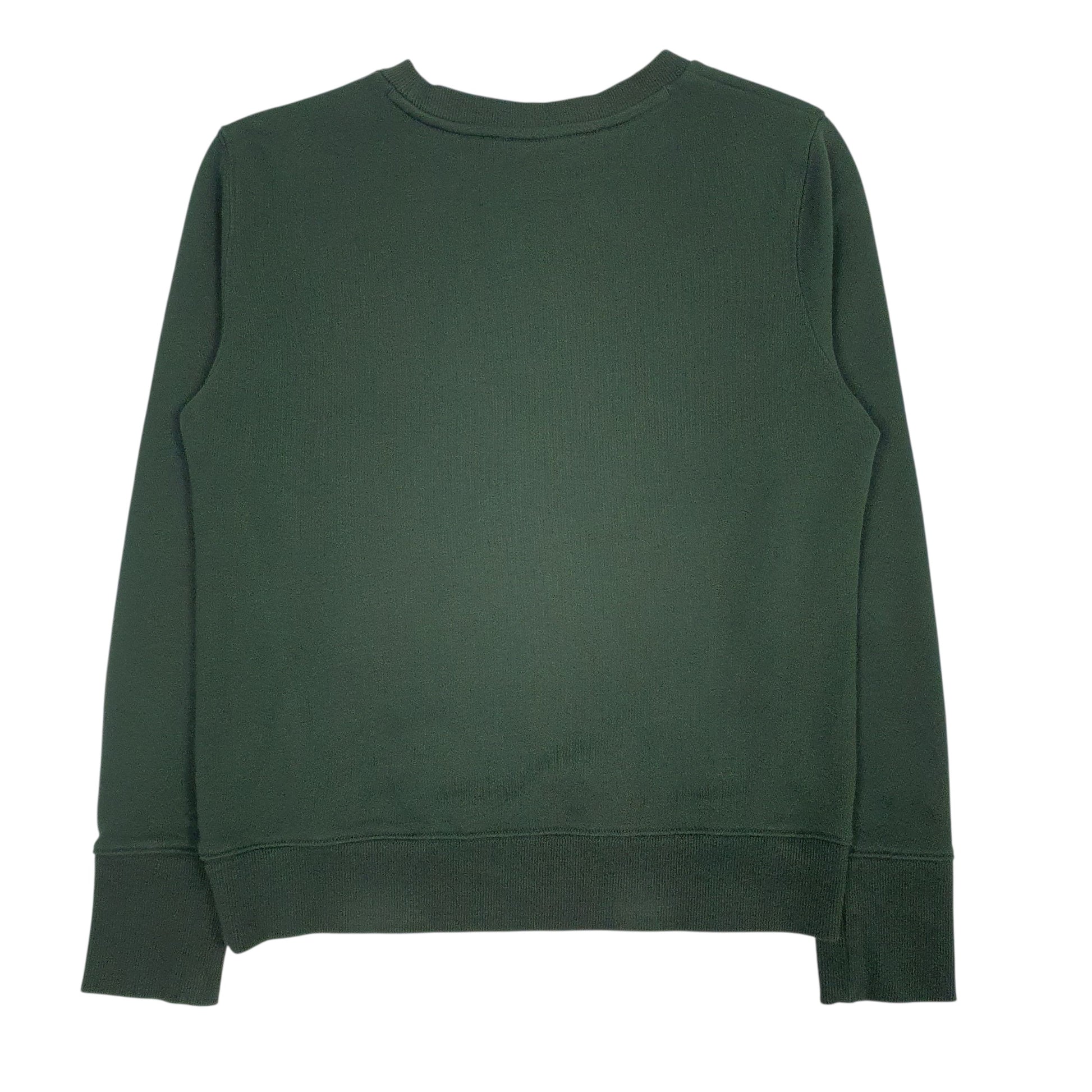 Womens Green Champion Delbarton Crewneck Jumper