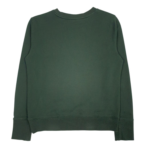 Womens Green Champion Delbarton Crewneck Jumper