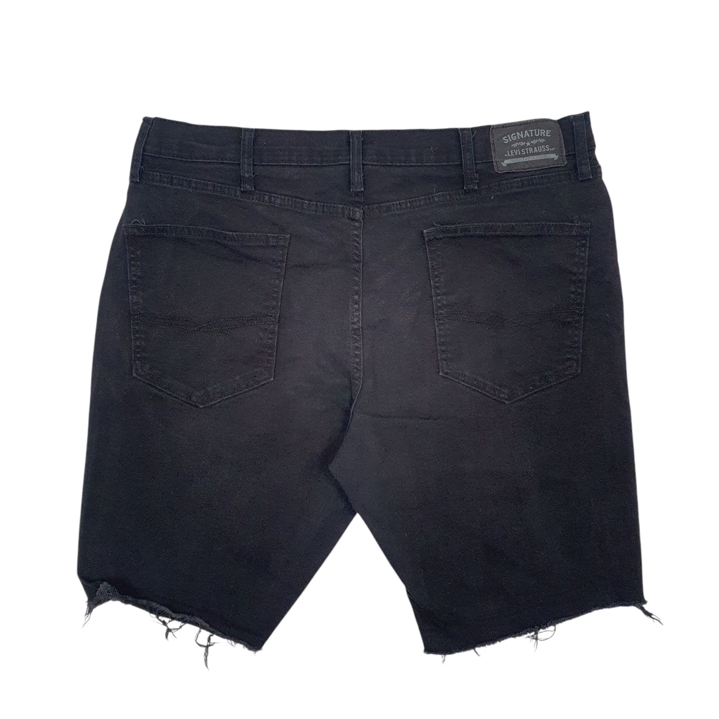 Mens Black Levis Signature Hoodie Shorts