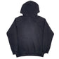 Mens Black Adidas Spellout Hoodie Jumper