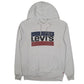 Mens White Levis  Hoodie Jumper