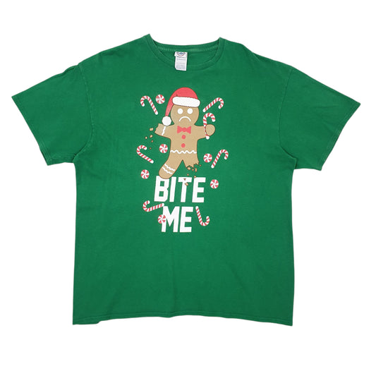 Mens Green Delta Christmas Short Sleeve T Shirt