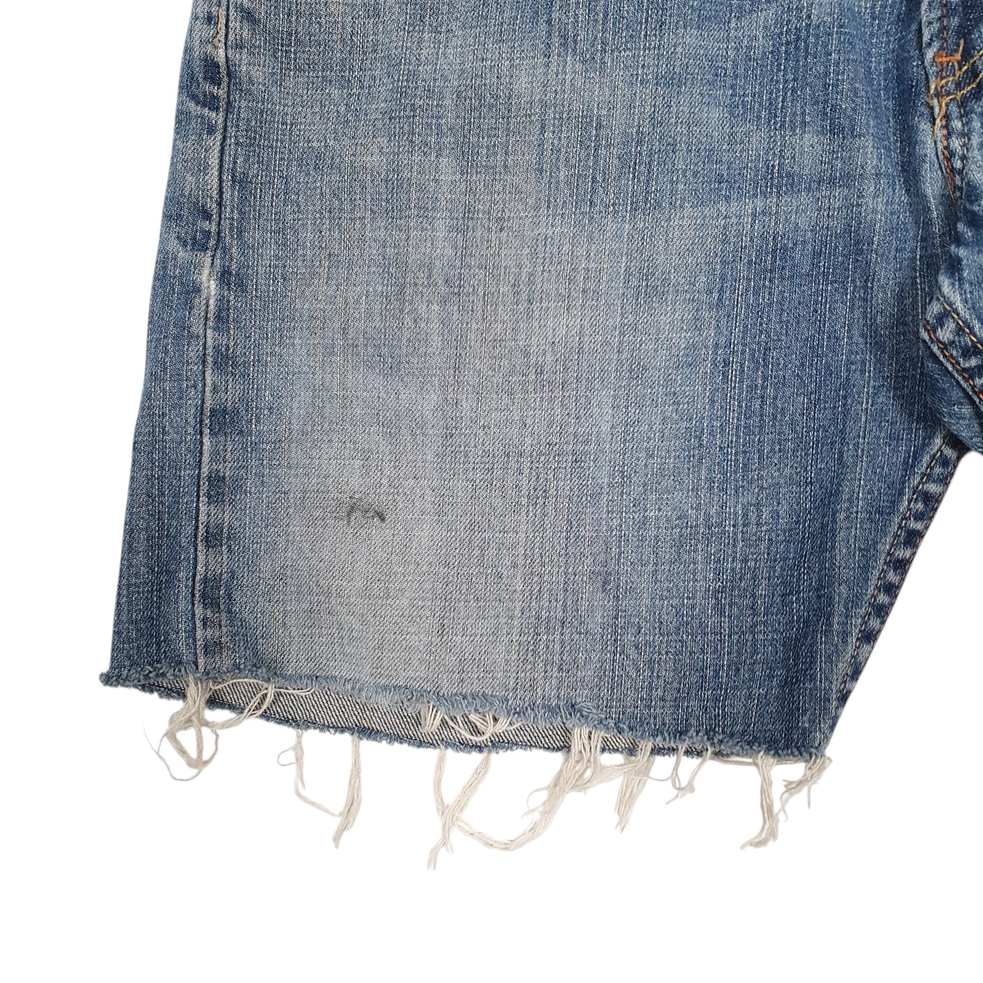 Mens Blue Levis 514 Cut Off Vintage 00s  Shorts