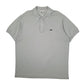 Mens Grey Lacoste  Short Sleeve Polo Shirt