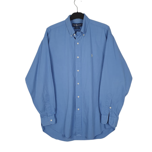 Mens Blue Ralph Lauren  Long Sleeve Shirt