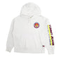 Mens White Tommy Hilfiger Tommy Jeans Sailing Gear Hoodie Jumper