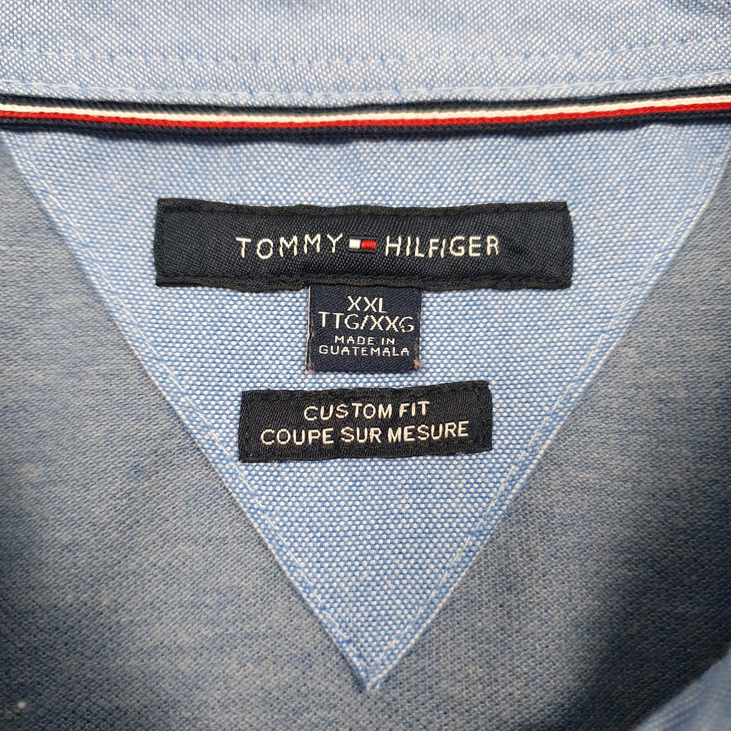 Mens Blue Tommy Hilfiger   Polo Shirt