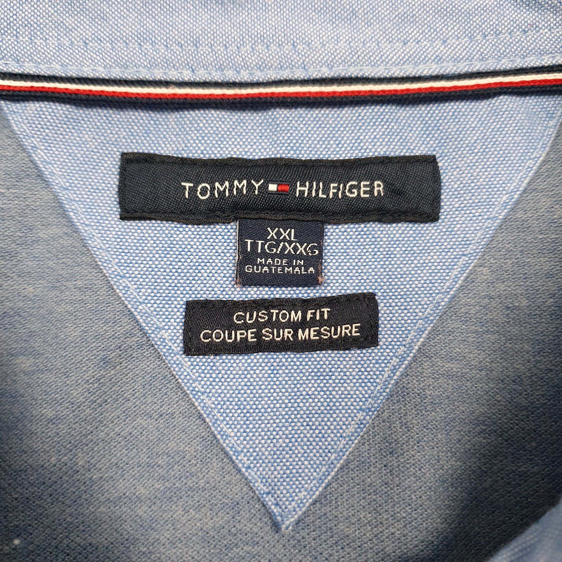 Mens Blue Tommy Hilfiger   Polo Shirt