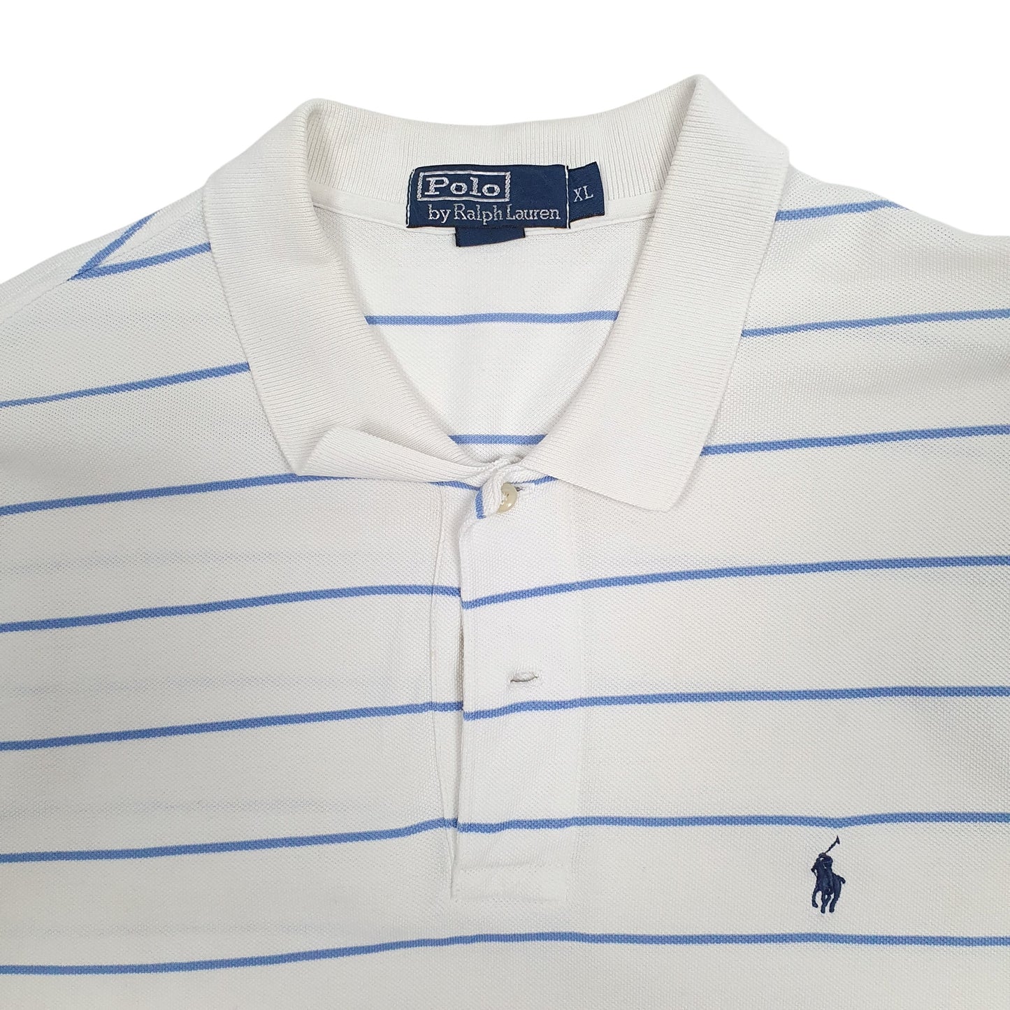 Mens White Polo Ralph Lauren   Polo Shirt