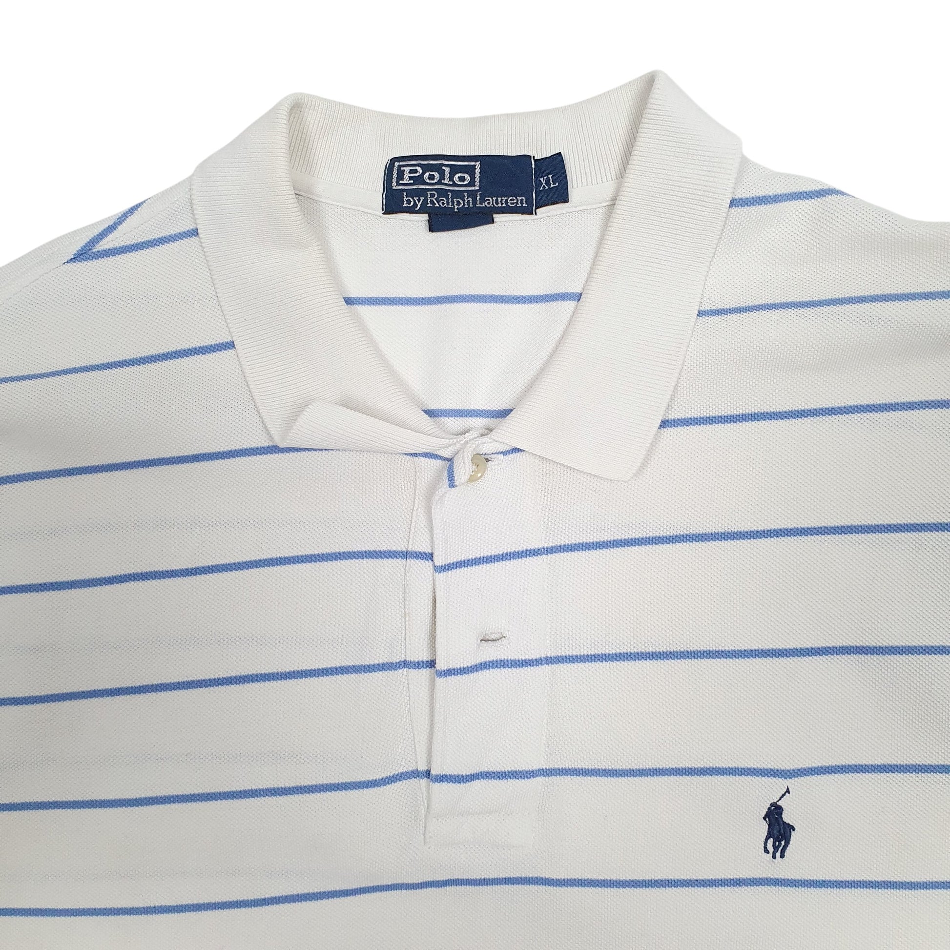 Mens White Polo Ralph Lauren   Polo Shirt