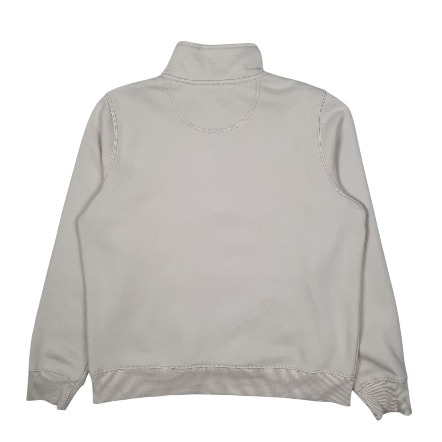 Womens White Carhartt  Quarter Zip Jumper
