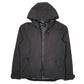Mens Grey Champion Windbreaker Hoodie Hoodie Coat