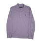 Mens Purple Polo Ralph Lauren  Long Sleeve Polo Shirt