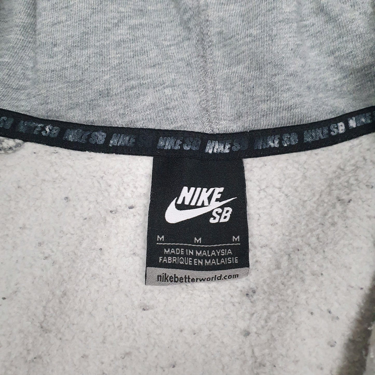 Mens Grey Nike  Full Zip Jumper