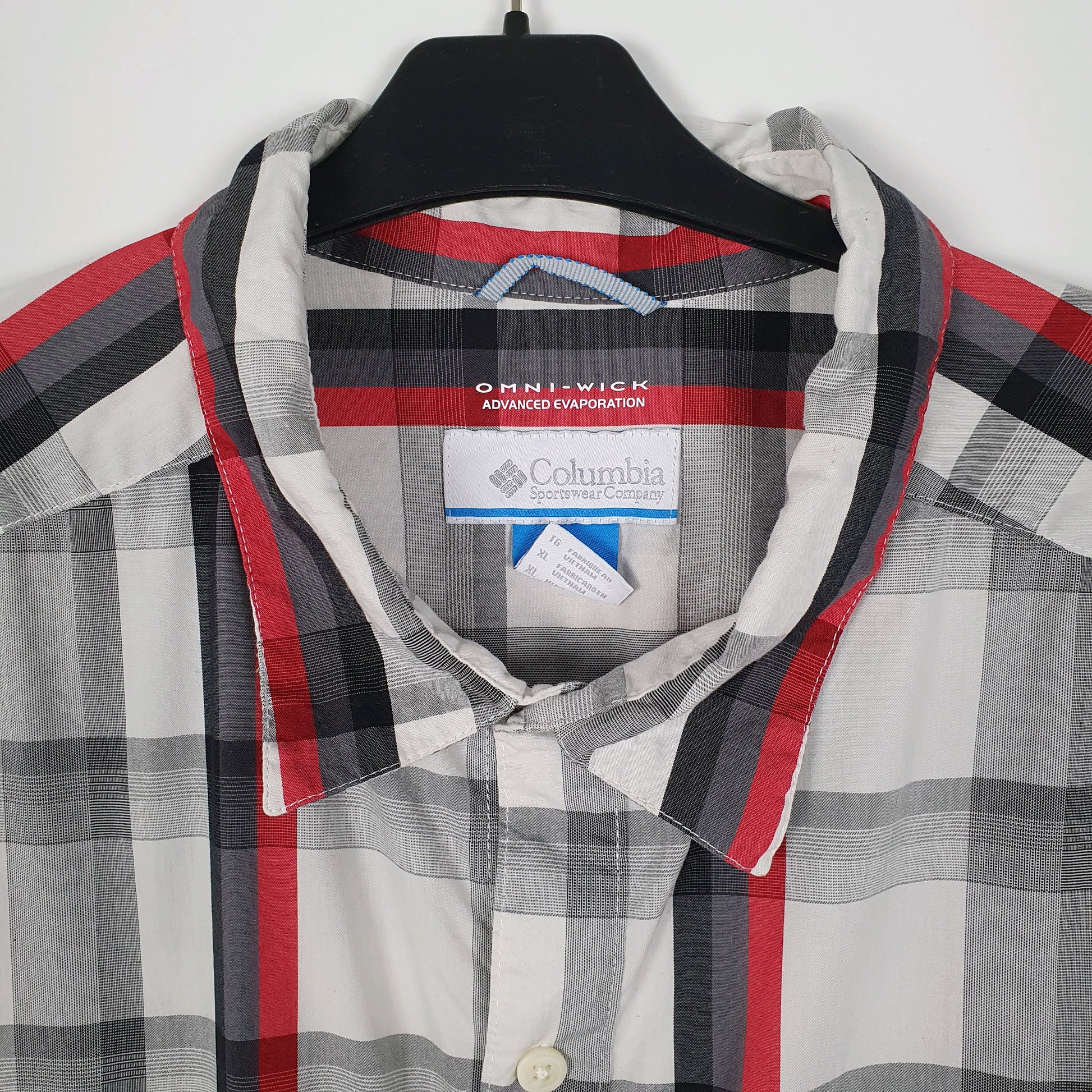 Mens Grey Columbia Sportswear Company Omni Wick  Shirt