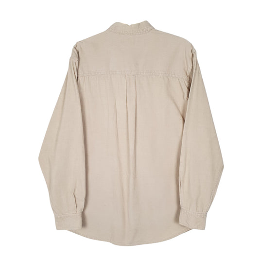 Mens Cream Disney Corduroy Goofy  Shirt