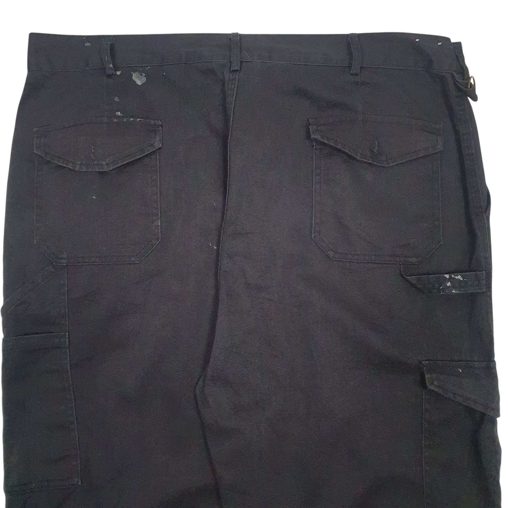Mens Black Dickies Workwear  Trousers