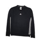 Mens Black Adidas  Crewneck Jumper