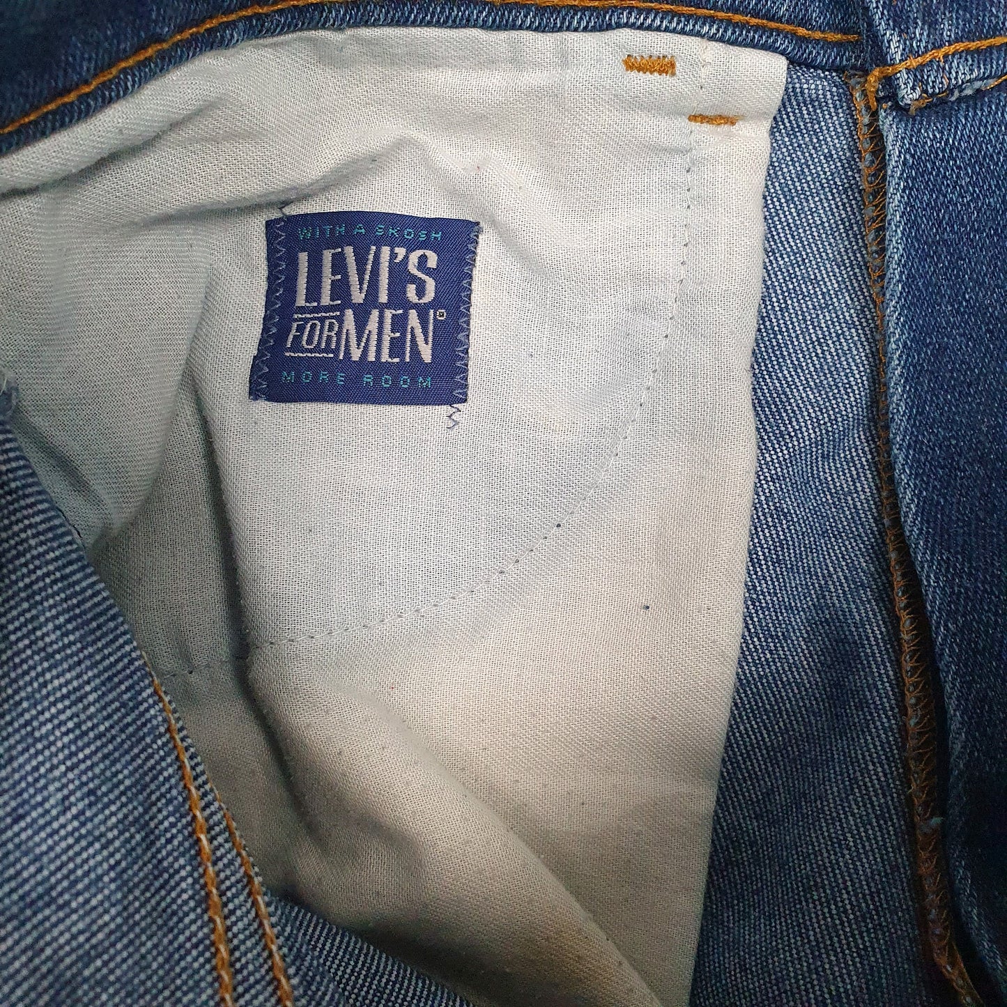 Mens Blue Levis For Men Vintage 80s Made In USA  Shorts