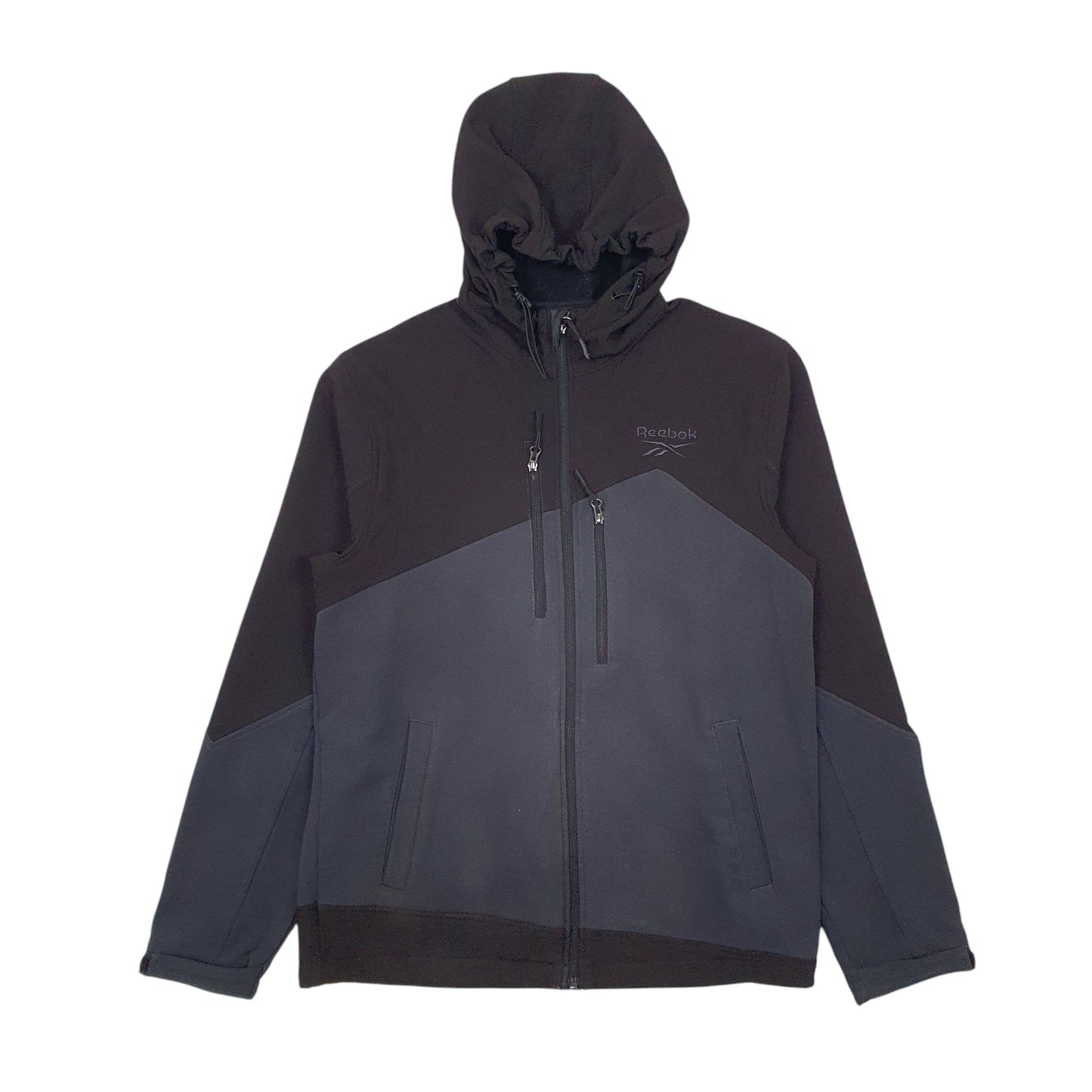Mens Black Reebok  Full Zip Coat