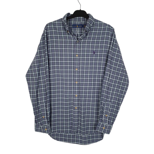 Mens Blue Ralph Lauren  Long Sleeve Shirt
