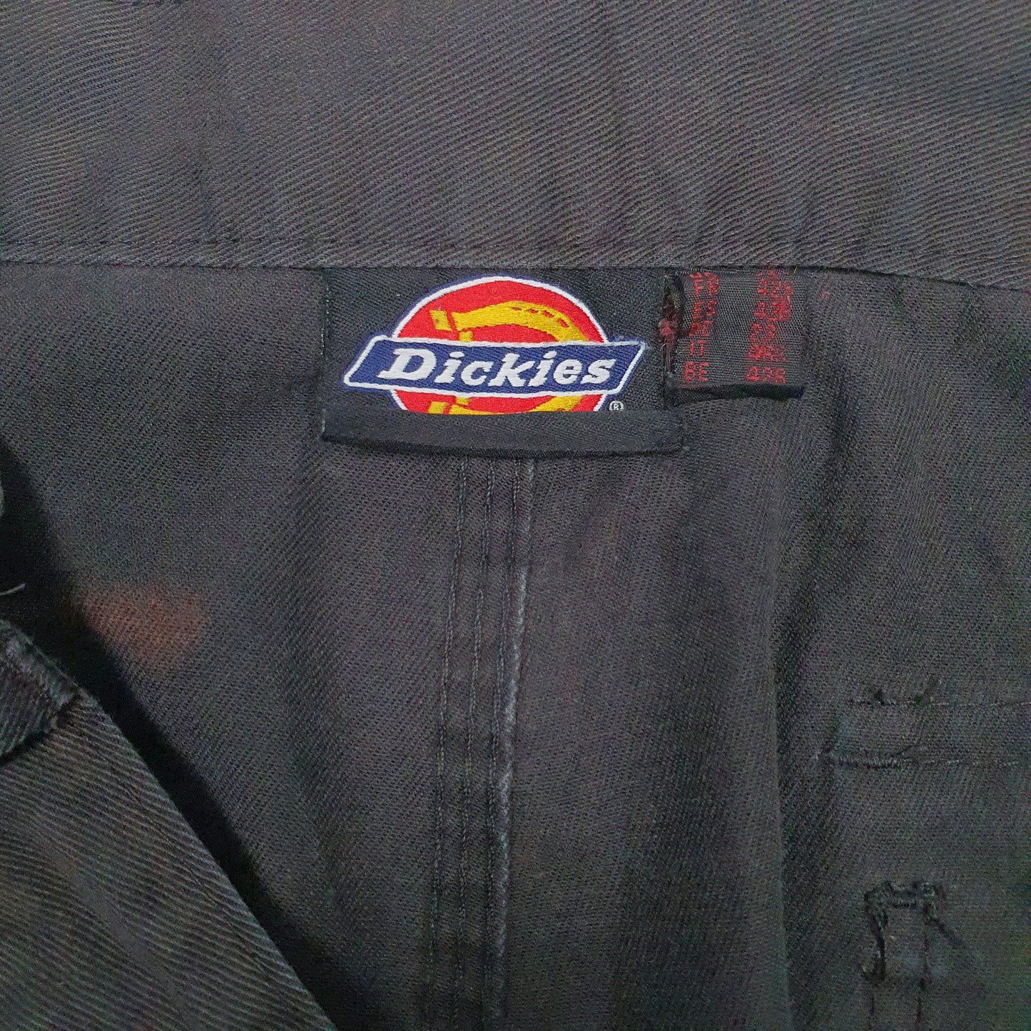 Mens Black Dickies Workwear  Trousers