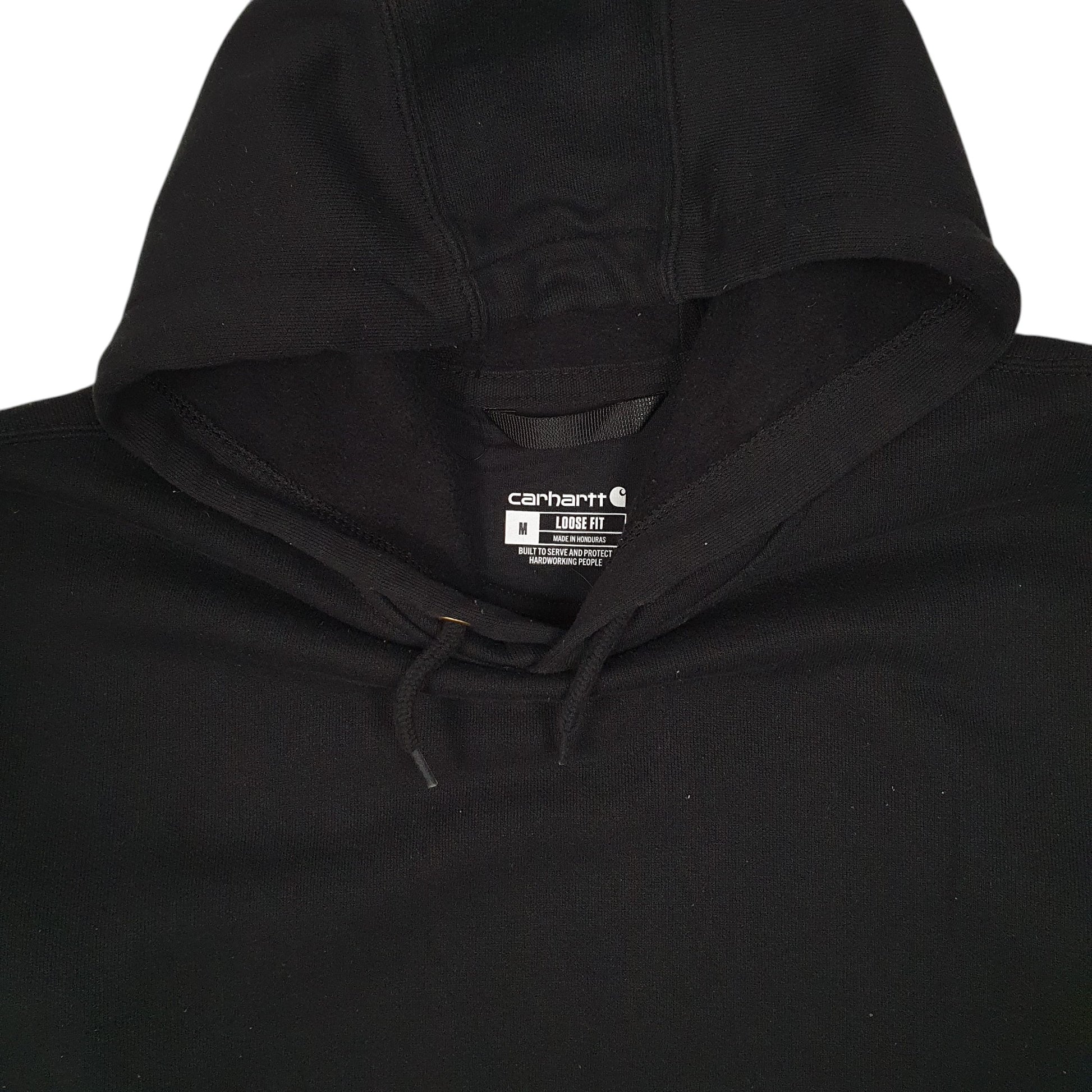 Mens Black Carhartt  Hoodie Jumper