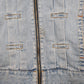 Womens Blue Tommy Hilfiger Trucker  Coat