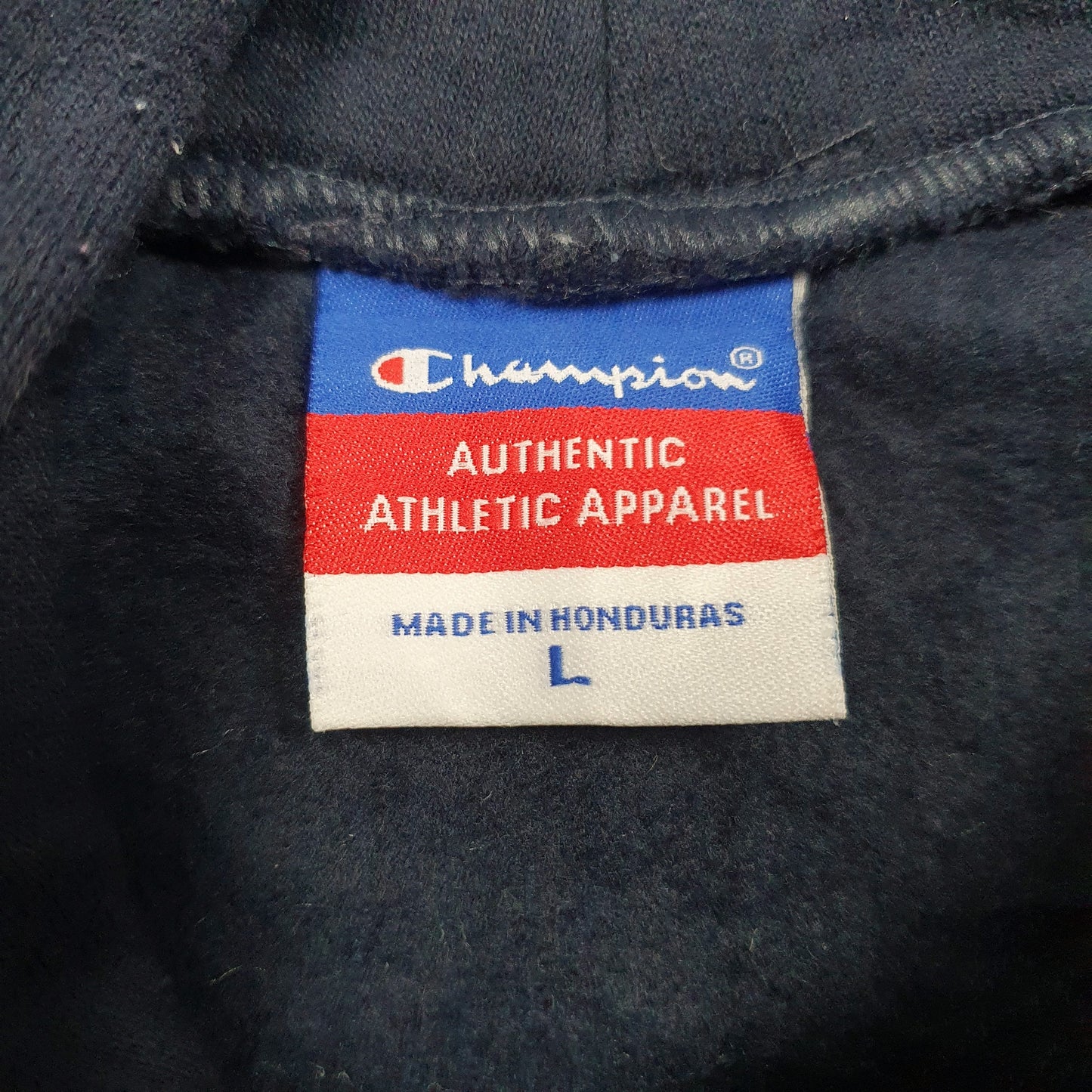 Mens Navy Champion Eckerd College Hoodie Jumper