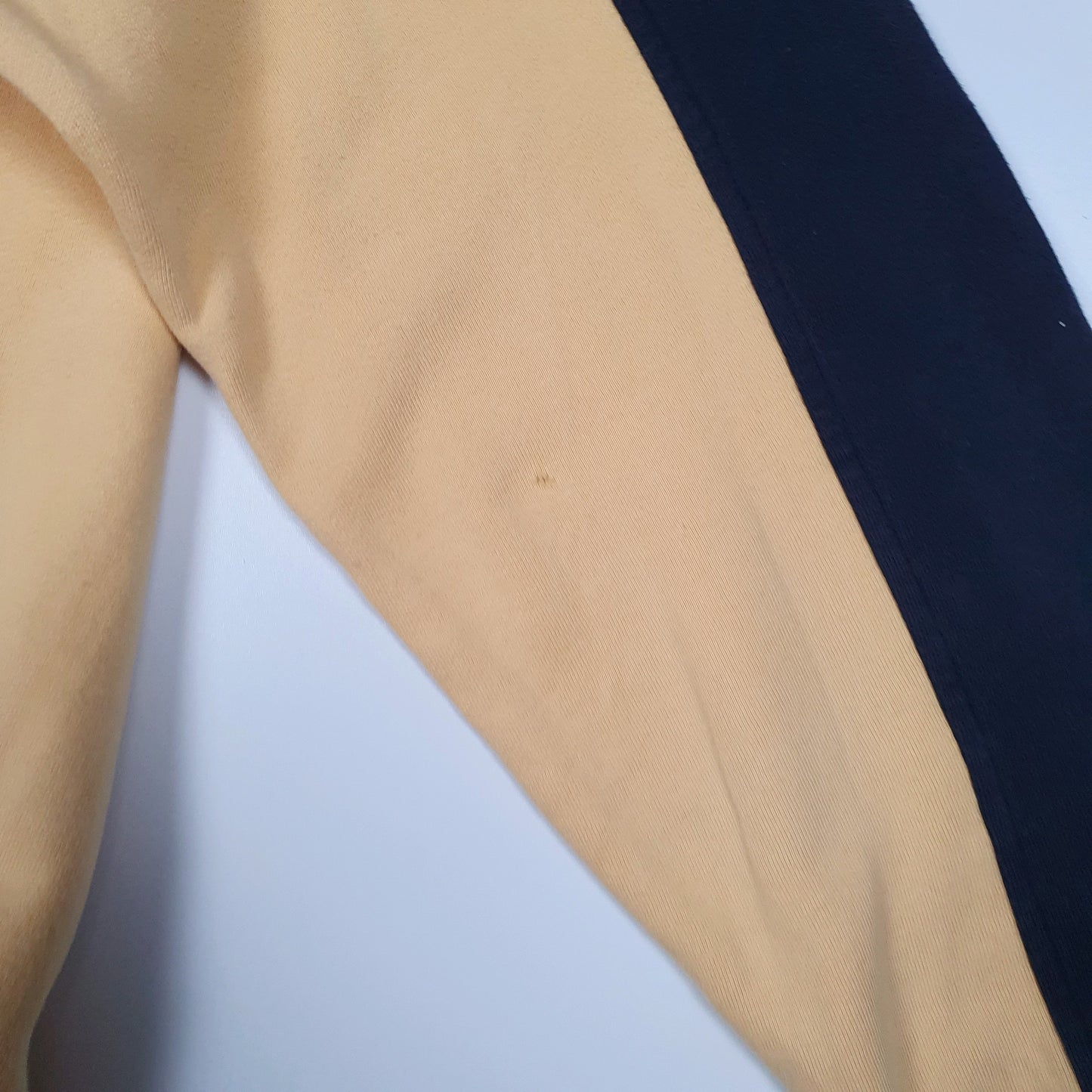 Mens Yellow Tommy Hilfiger Vintage 2000s Crewneck Jumper