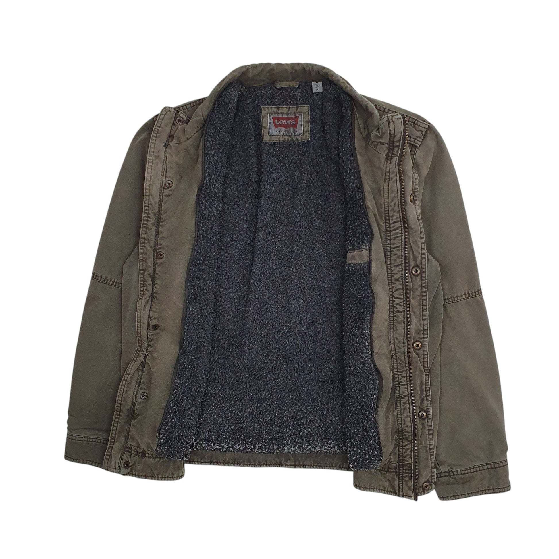 Mens Khaki Levis   Coat