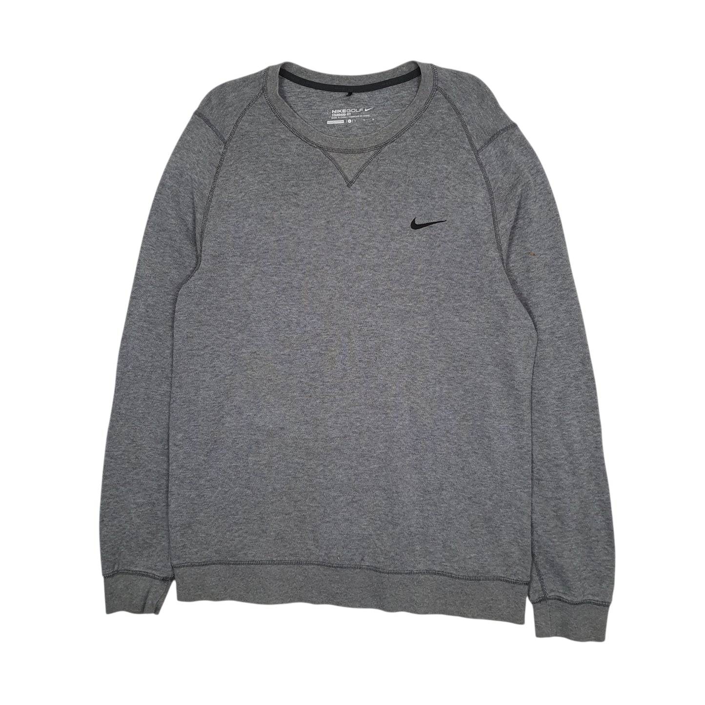 Mens Grey Nike  Crewneck Jumper