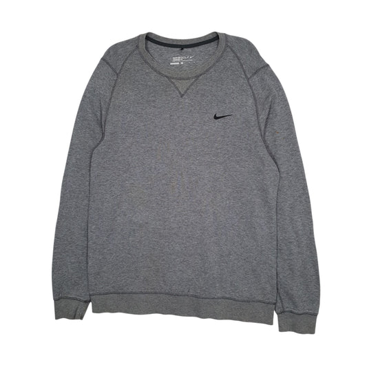 Mens Grey Nike  Crewneck Jumper