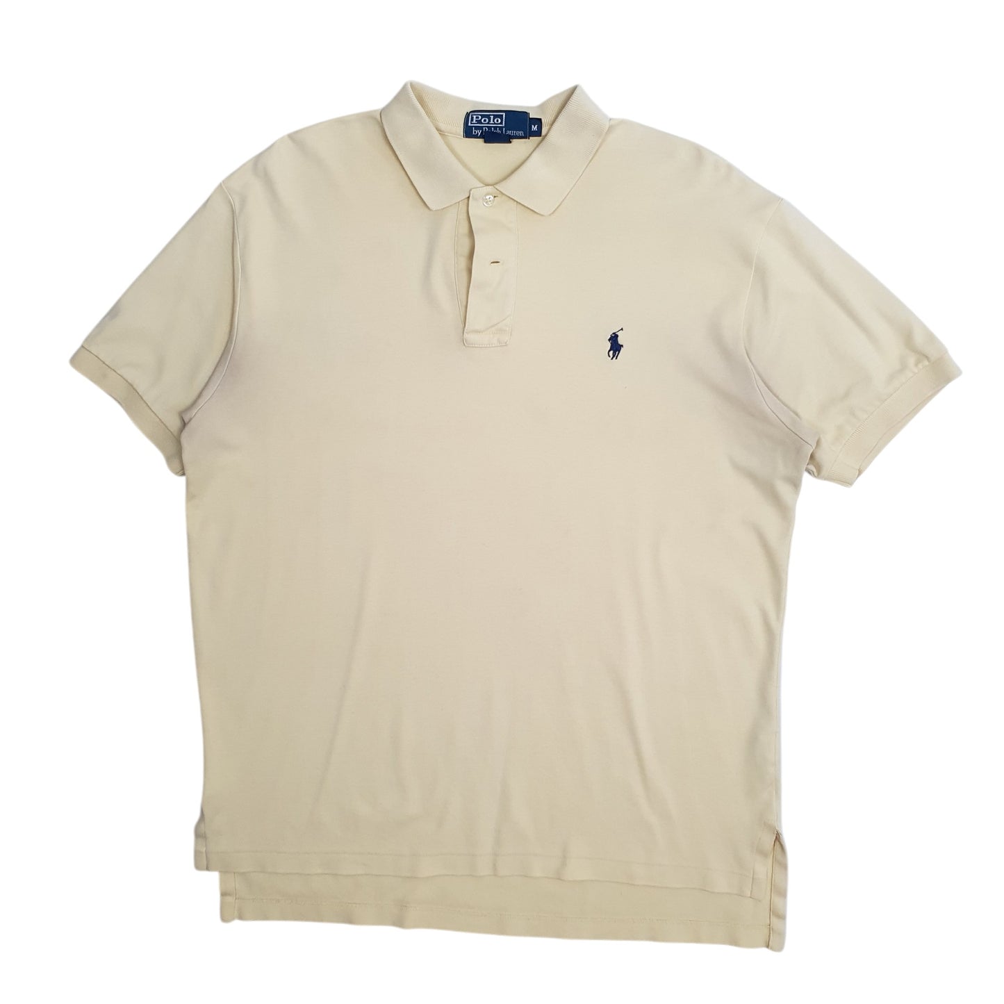 Mens Yellow Polo Ralph Lauren  Short Sleeve Polo Shirt